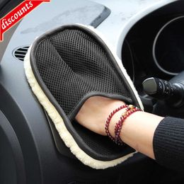New Car Styling Wool Soft Car Washing Gloves Cleaning Brush Motorcycle Washer Care Products CSL2017