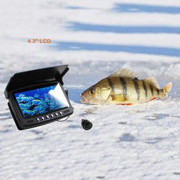 Fish Finder 15/30M Fish Finder Video Available 4.3" IPS LCD Monitor Underwater Ice Fishing Camera Kit For Winter Underwater Lake And Boat HKD230703