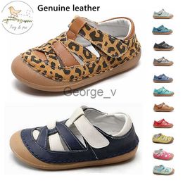 Sandals Tong le pao Children leather shoes Style Of Fashion Casual Boys Girls Baby Shoes kids AntiSlip Children Sandals free shippin J230703