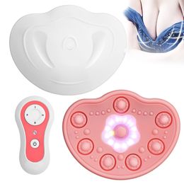 Other Massage Items Soft Silicone High Frequency Vibrating Electric Breast Massager with Remote Control Breast Care Vacuum Therapy Machine Electric 230701