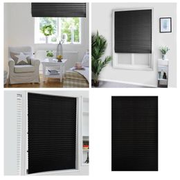 Curtain Clear Glitter Shower Perforation Pleated Home Decoration Living Room Bedroom Household Kitchen Toilet Balcony