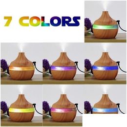 Other Home Garden Usb Aroma Essential Oil Diffuser Trasonic Cool Mist Humidifier Air Purifier 7 Color Change Led Night Light For O Dhur3