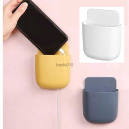 1 Pcs Hanging Cell Phone Holder Charger Adapter Folding Wall Charging Holder For Xiaomi Iphone Mobile Phone Accessories L230619