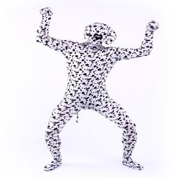 Lycra spandex zentai suits dalmatian dog costumes halloween cosplay230m