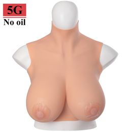 Breast Form 5th False Chest Crossdress Silicone Breast Forms For Cosplay Costumes Silicone Breast Plate Boobs Shemale Fake Chest Transgender 230701