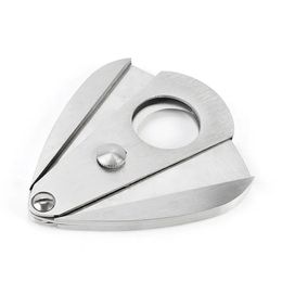 ZL1026 Cigar Cutter - Stainless Steel Guillotine Scissor for Metal Cigars, Portable Knife with Gift Box - Perfect Father's Day or Birthday Tobacco Accessory