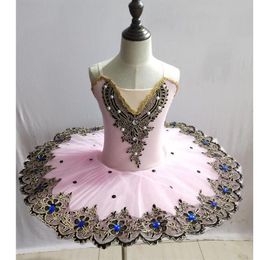 Professional Ballet Tutu Girls Ballet Dancing Dress Swan Lake Tutus Costumes Child Kid Ballerina Dress Ballroom Dance Girl282S