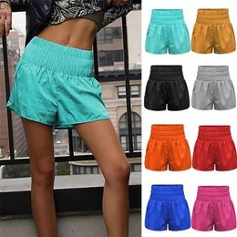 Women's Shorts Yoga Sport Shorts Women High Waisted Fitness Deportivo Pantalones Cortos De Mujer Gym Moda Szorty Casuales Running Sexy Workout 220725 Z230703