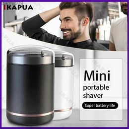 Mini Portable Electric Shaver Razor USB Rechargeable Face Cordless Beard Shaver Machine For Men Waterproof Wet Dry Dual Use L230520