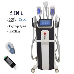 Cryolipolysis fat freeze multi machine ems muscle stimulation 360 cryo body contour emslim machines