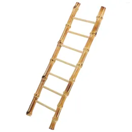 Plates Wooden Pallets Server Tray El Favor Plate Decor Supply Sashimi Ornament Bamboo Serving Miniature Ladder Simulation