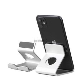 Universal Mobile Accessories Portable Mini Cell Phone Tablet Metal Holder Stand for IPhone Ipad Samsung Xiaomi Huawei L230619