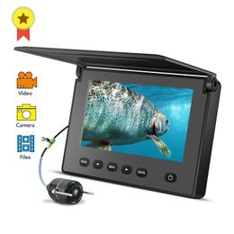 Fish Finder Portable Underwater Fishing Inspection Camera Night Vision Camera 4.3 Inch 20M Cable for Ice/Sea HKD230703