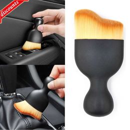 New Car Interior Cleaning Tool Air Conditioner Air Outlet Cleaning Brush Car Brush Car Crevice Dust Removal Artifact Brush