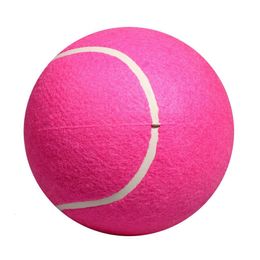 Tennis Balls 8' Inflatable Big Tennis Ball Toy for Children Adult Pet Dog Puppy Cat Pink 230703