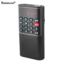 Radio Handheld Portable Radio Fm Digital Usb Tf Mp3 Player Radio Receiver Dc 5v 0.5a Speaker with Voice Recorder Radiocassete