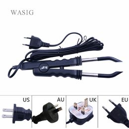 Connectors Constant Temperature Loof Fusion Hair Extension Iron Keratin Bonding Tools Fusion Heat Connector EUAUUSUK plug 230701