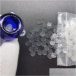 Garden Decorations Water Pipe Honeycomb Glass Smoking Daisy Sn Philtre 8Mm With 7 Holes For Tobacco Glasses Bowls Sns G5 Dry Herb Vap Dhl28