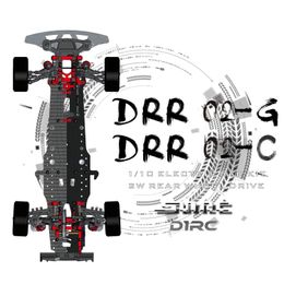 ElectricRC Car SNRC DRR02 DRR02C 110 1 10 RC CAR MODEL 2WD LARGE ANGLE STEERING POSTPOSITION POST DRIVE DRIFT VEHICLE 230630