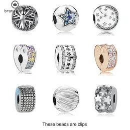 925 silver for pandora charms Jewellery beads Alloy Love Star Flower Clip Stopper charm set Pendant DIY Fine Bead Jewellery