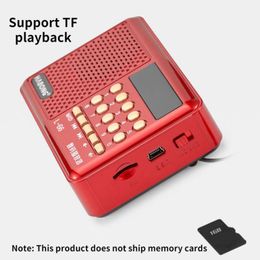 Radio Mp3 Elderly Mini Tf Radio Small Sound Box Digital Display Radio Portable Music Player Supports Tf Card U Disk Playback