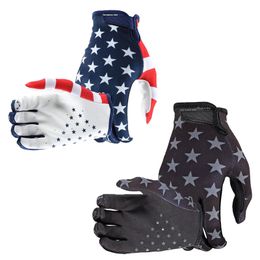 Long Finger Summer Outdoor Sports Gloves Motocross Racing Gloves Cycling Cycling Gloves Tricolour