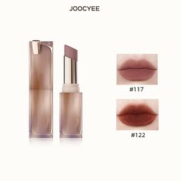 Lipstick Joocyee Muddy Rouge Fog Matte Lipstick Lip Mud Velvet Rich Colour Makeup Waterproof Longlasting Lipstick Cosmetics 230703