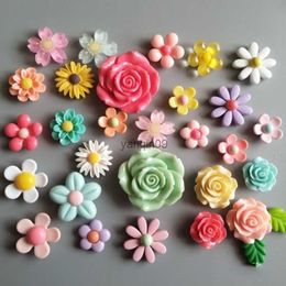 Decorative Resin Refrigerator Magnet Magnets Stick Garden Flowers Creative Whiteboard Cartoon Magnetic Stickers Home Decor L230626