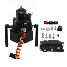 Fish Finder RC Gear Box Set RC Front Gear Box Kit Anodized for Frame HKD230703