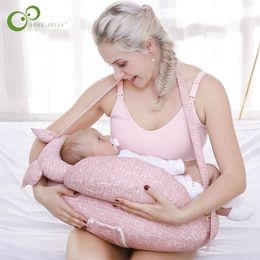 Pillows Multifunctional Nursing Pillow born Breastfeeding Cotton Elastic Adjustable Pregnant Wooden Waist Baby DDJ 230703