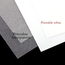 Notepads 10Pcs A4 Inkjet Printing Shrinks film Plastic Sheet DIY Creative decorating printable shrink films 0m thickness 230703