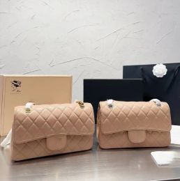 5a Luxury Designer Bag Handbag Fashion Messenger Bag Crossbody Classic Quilted Cf Flap Caviar Cowhide 23cm Genuine Leather Woman Shoulder Sling Vintage Bags