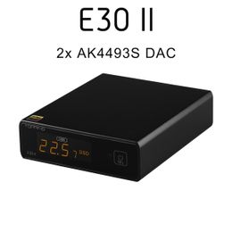 Connectors Topping E30ii Usb Dac Decoder Ak4493s *2 Xmos Xu208 Audio Codec 32bit / 768khz Dsd512