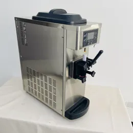 LINBOSS Commercial Ice Cream Maker Desktop Stainless Steel Vending Machine Single Head Pre cooling system