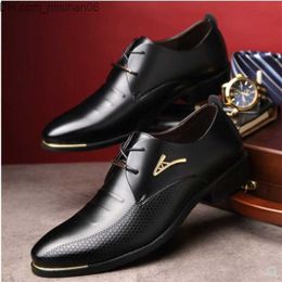 Dress Shoes Dress Shoes Classic Man Pointed Toe Mens Patent Leather Black Wedding Oxford Formal Big Size Fashion df4 Z230704
