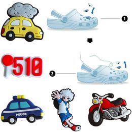 Shoe Parts Accessories Pattern Charm For Clog Jibbitz Bubble Slides Sandals Pvc Decorations Christmas Birthday Gift Party Favours 510 Ott7I