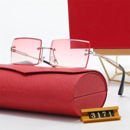 PP Top luxury Sunglasses polaroid lens designer womens Mens Goggle senior Eyewear For Women eyeglasses frame Vintage Metal Sun Glasses With Box T1247