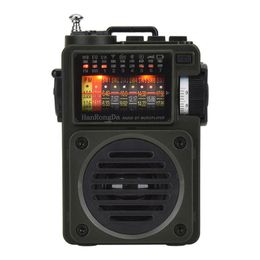 Radio Hrd700/701 Radio Music Player, Coding Wheel Switch Tuning, Search and Save Radio Stations, Support Bluetooth, Tf Card Playback