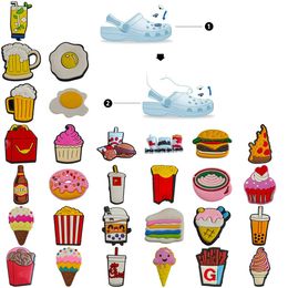 Shoe Parts Accessories Pattern Charm For Clog Jibbitz Bubble Slides Sandals Pvc Decorations Christmas Birthday Gift Party Favours San Otd7V