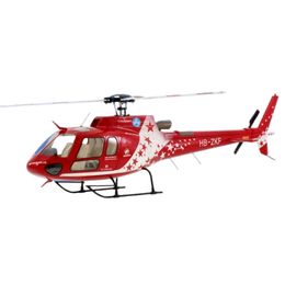 Aircraft Modle 470 Size AS350 RC Helicopter Scale Fuselage Glassfiber Model Shell 230703
