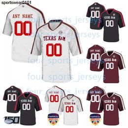 Custom Ncaa College Texas Aggies Football Jerseys Graham Brasher Brown Campbell Jackson Lane Maleski Marshall Muhammad Iii Preston