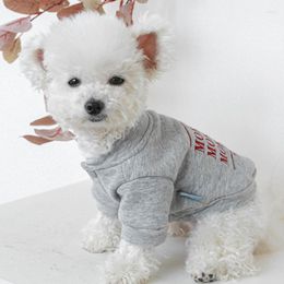 Dog Apparel KX4B JumperSuit Clothing Shirts Sweatshirt Pullover Coat