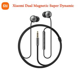 New 2023 Xiaomi Dual Magnetic Super Dynamic Unit Headphones Hi-res Audio Certified High-quality Original Sound Reproduction