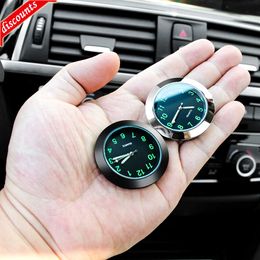 New Car Clock Luminous Auto Ornament Car Accessories For Mercedes benz AMG A B C E S R G Class GLK GLA GLC GLB GLE CLS CLA