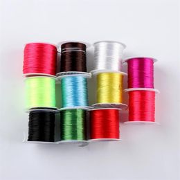 Elastic Crystal Thread Cord String Household 50M Strong Stretchy For Bracelet Beading DIY Elastic Cord Diy Tools Parts For Home345l