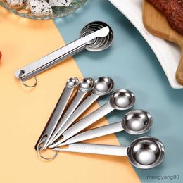 Measuring Tools Stainless Measuring Spoons Multipurpose Creative Baking Cooking Seasoning Measuring Spoons Kitchen Accessories R230704