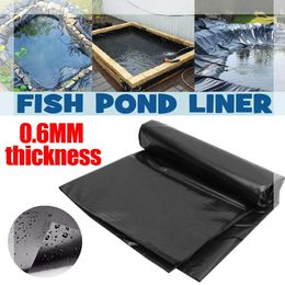 Jars 5x10ft Outdoor Fish Pond Liner Waterproof Cloth Gardens Pools Pvc Membrane Reinforced Landscaping Hdpe Pool Fish Pond Liners