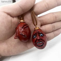 1997 Berserk Behelit Griffith Egg Of King Cosplay Necklace Unisex Resin Pendant Choker Jewelry Accessories Props L230704