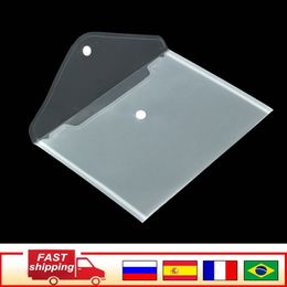 Filing Supplies A5 10-100 piecesset folder bag A5 folder transparent plastic file paper office supplies 230704