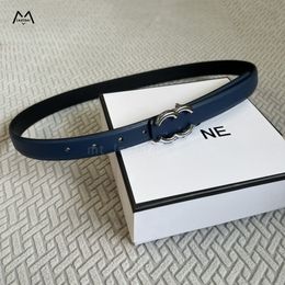 belt111 igner Colour Belts for Woman 2.5cm Width Classic Thin Leather Size 95-115cm White Brown Black Blue Red Beige Letters Smooth Buckle Fashion Cowskin